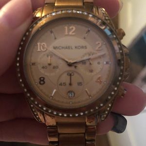 Rose Gold Michael Kors Boyfriend Watch